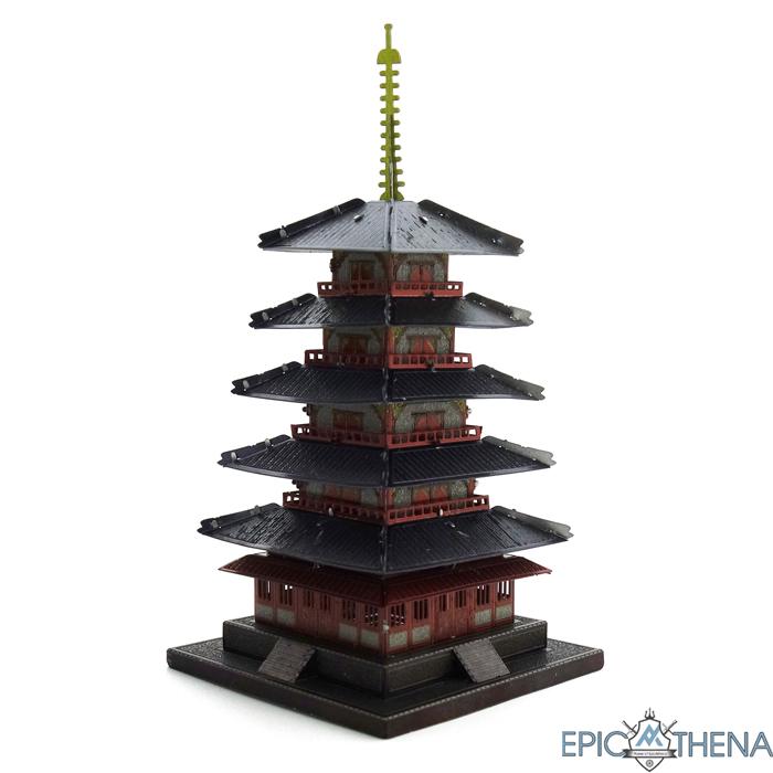 Mô hình lắp ráp kim loại 3d - chùa to-ji