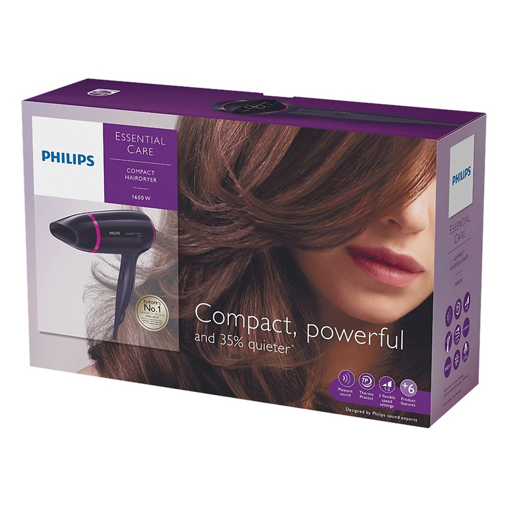 Máy sấy tóc Philips BHD002 – Hàng Chính Hãng – Bảo Hành 2 Năm Trên Toàn Quốc