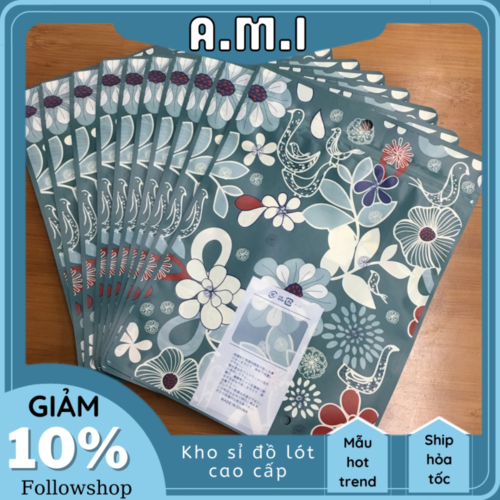 Túi zip lớn đựng quần áo , Túi zip màu cao cấp - Ami chuyên sỉ