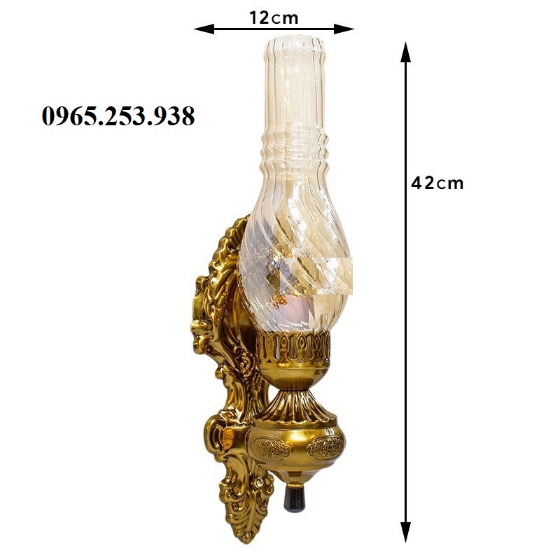 Đèn thờ led gắn tường phong cách mới-Tặng kèm bóng led