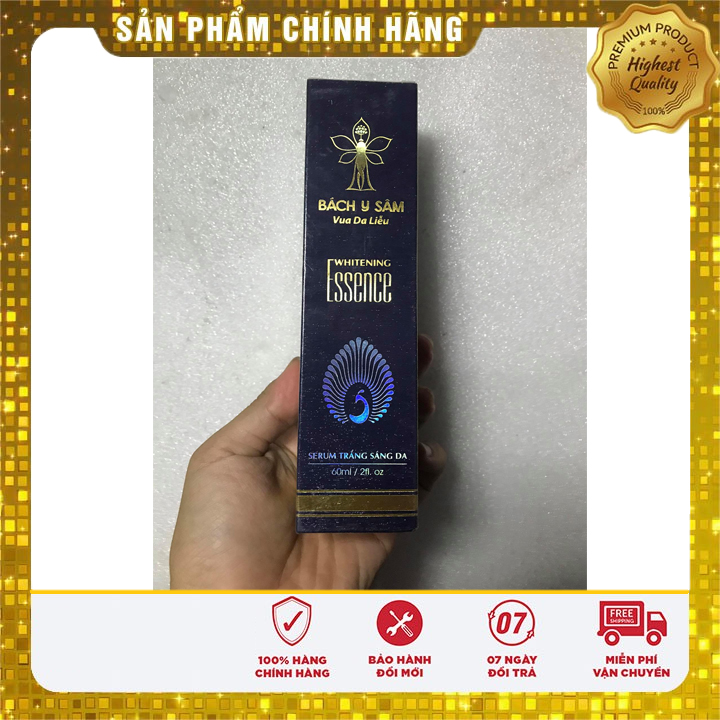 [Sẵn Hàng]  SERUM TRẮNG SÁNG DA giúp loại bỏ nám tàn nhang đốm nâu BÁCH Y SÂM (hộp 60ml)