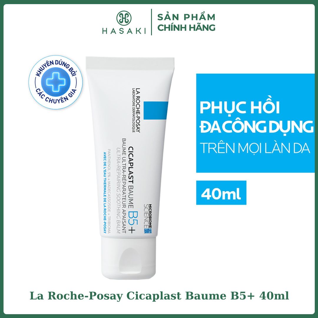 Kem Dưỡng La Roche-Posay Giúp Phục Hồi Da Đa Công Dụng 40ml Cicaplast Baume B5+ Ultra-Repairing Soothing Balm Hasaki Sản Phẩm Chính Hãng