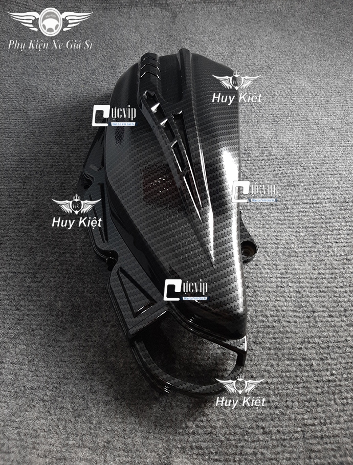 Ốp pô e carbon cho airblade 2020 , vario 2015 - 2017, vario 2018 - 2020 , pcx 2014 - 2017, sh mode ms2584