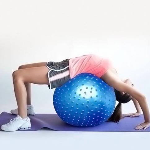 Bóng Tập YoGa Có Gai  75 cm ,Bóng Tập GYM ,Bóng Chơi Giải Trí Siêu Bền  Dày Dặn Co Dãn Đàn Hồi , Tặng phiếu bảo hành 1 năm Toàn quốc