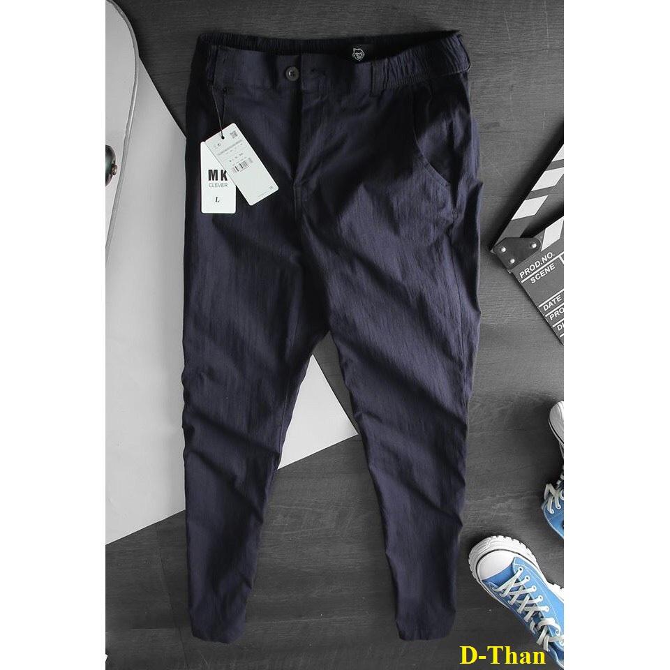 Quần đũi Thể Thao nam ống suông quần dài nam vải đũi mặc nhẹ mát.