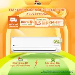 ✅Trả Góp 0% - Máy lạnh Sharp Inverter 1.5 HP AH-XP13DSW
