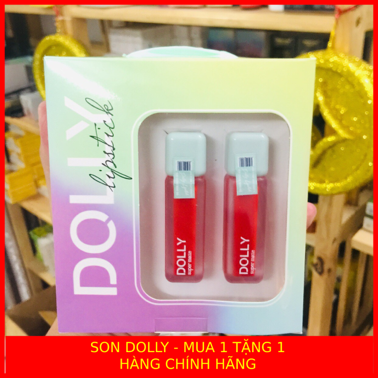 Son Dolly cao cấp - Full size 12 màu - MUA 1 TẶNG 1 - Hàng chính hãng công ty