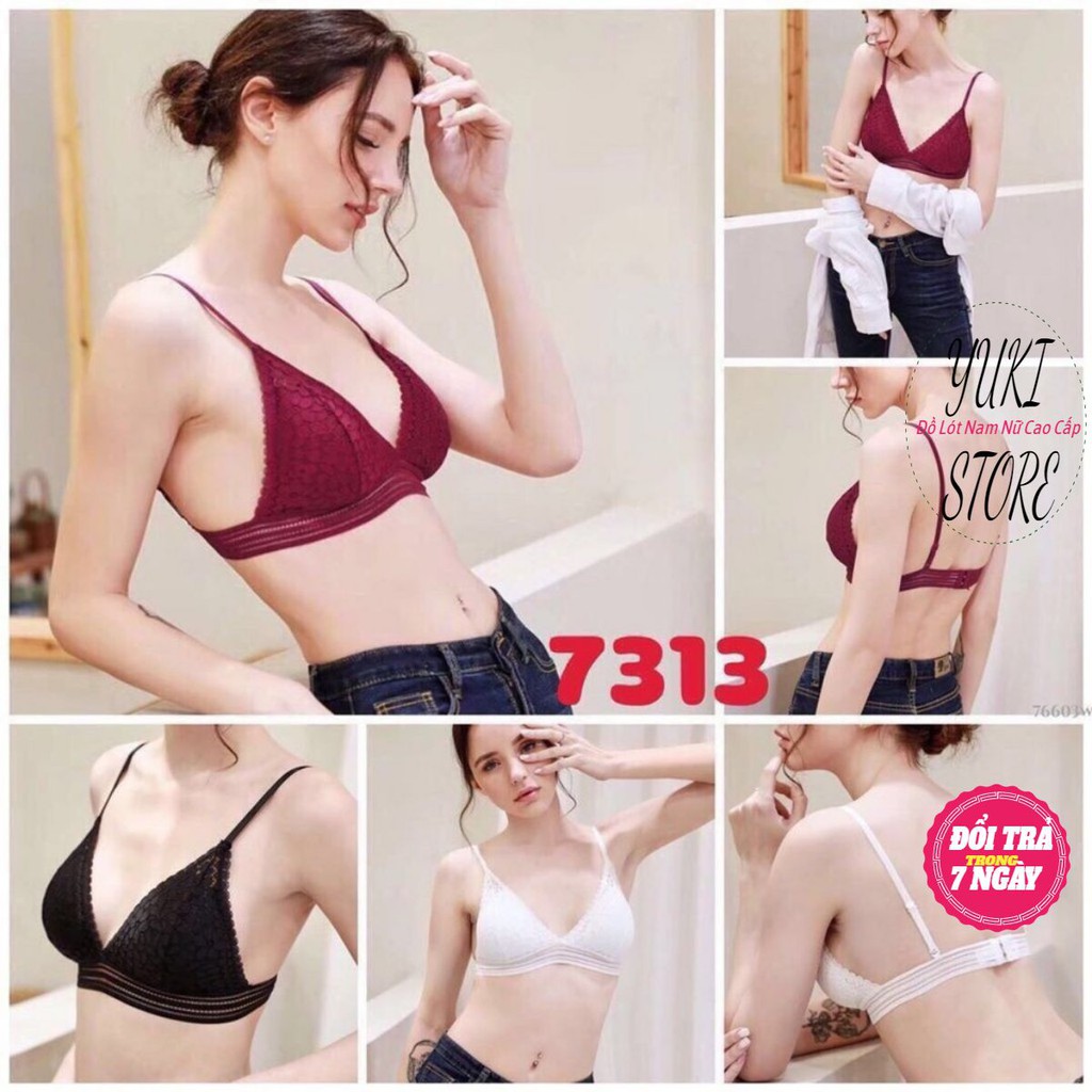 Áo bra ren hoa,bra mút mỏng đẹp