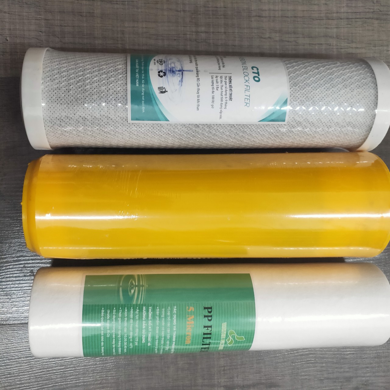 Bộ lõi 1 nesca, 2 cation, 3 CTO. bộ lọc nước giếng khoan máy lọc ro