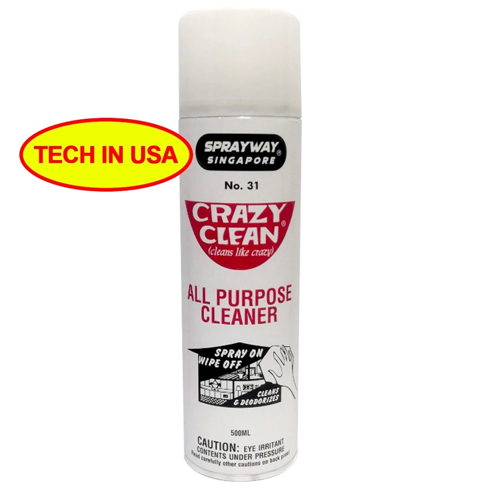 Chai xịt tẩy rửa đa năng Sprayway Singapore Crazy Clean 31 Tech in USA