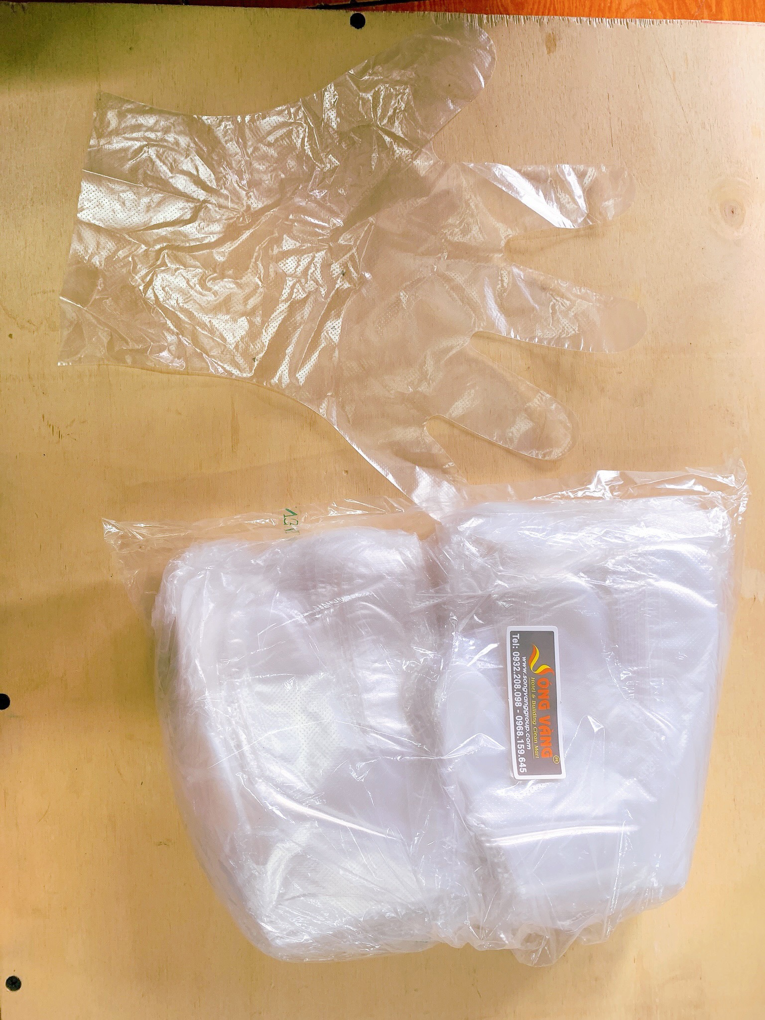 1kg Bao tay ni lông sử dụng 1 lần