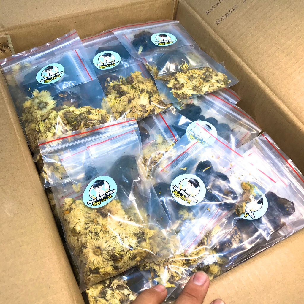 3 - 5 Set sâm lục vị Anh sinh viên Set nấu nước sâm giải khát mát lạnh thơm ngon (mỗi set 80gram nấu được 10 lít Sâm)