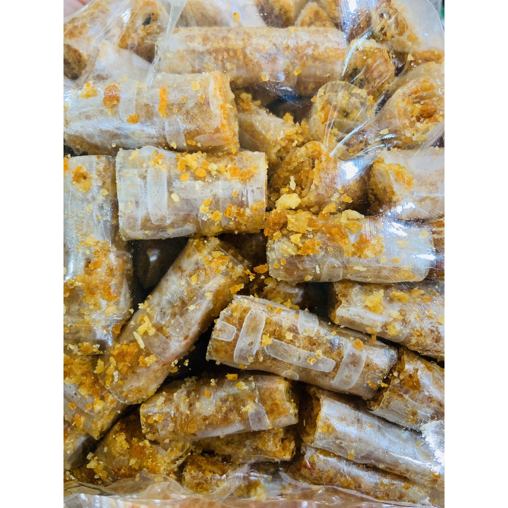 Bánh tráng ống tôm mực