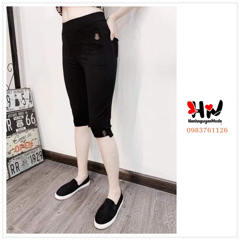 Quần ngố vải Mỳ Hàn GC chất lượng cao - Quần tập tập thể dục - Quần ngố vải thun đẹp - hanhnguyenMode