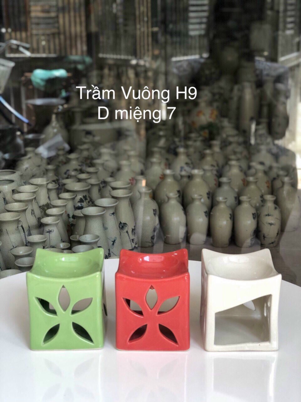 [HCM]ĐẾ ĐỐT TINH DẦU BẰNG NẾN (HÌNH VUÔNG)