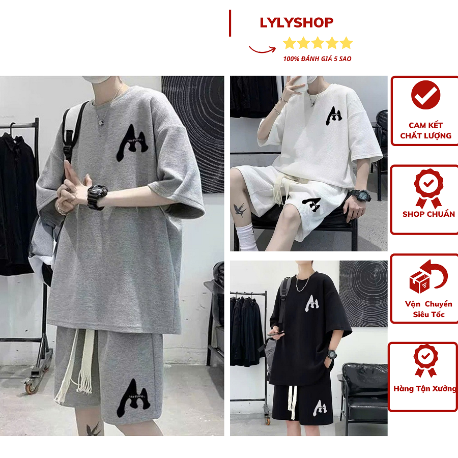 Set Đồ Bộ Mặc Nhà, Đi Chơi Chất tổ ông mềm mịn, thoáng mát, hàng đẹp, Logo in,form dưới 70kg