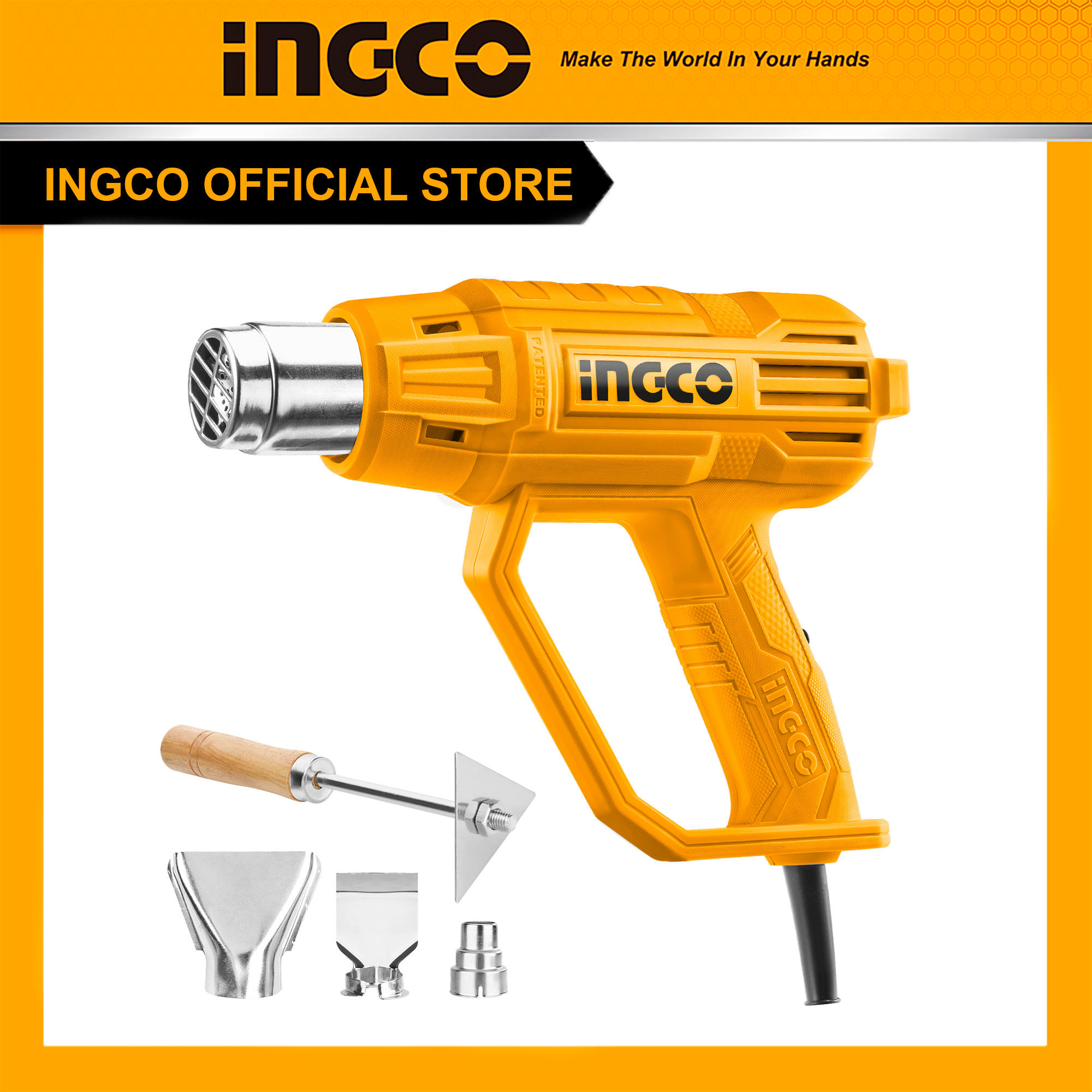 Máy thổi nhiệt ingco hg200038 công suất 2000w