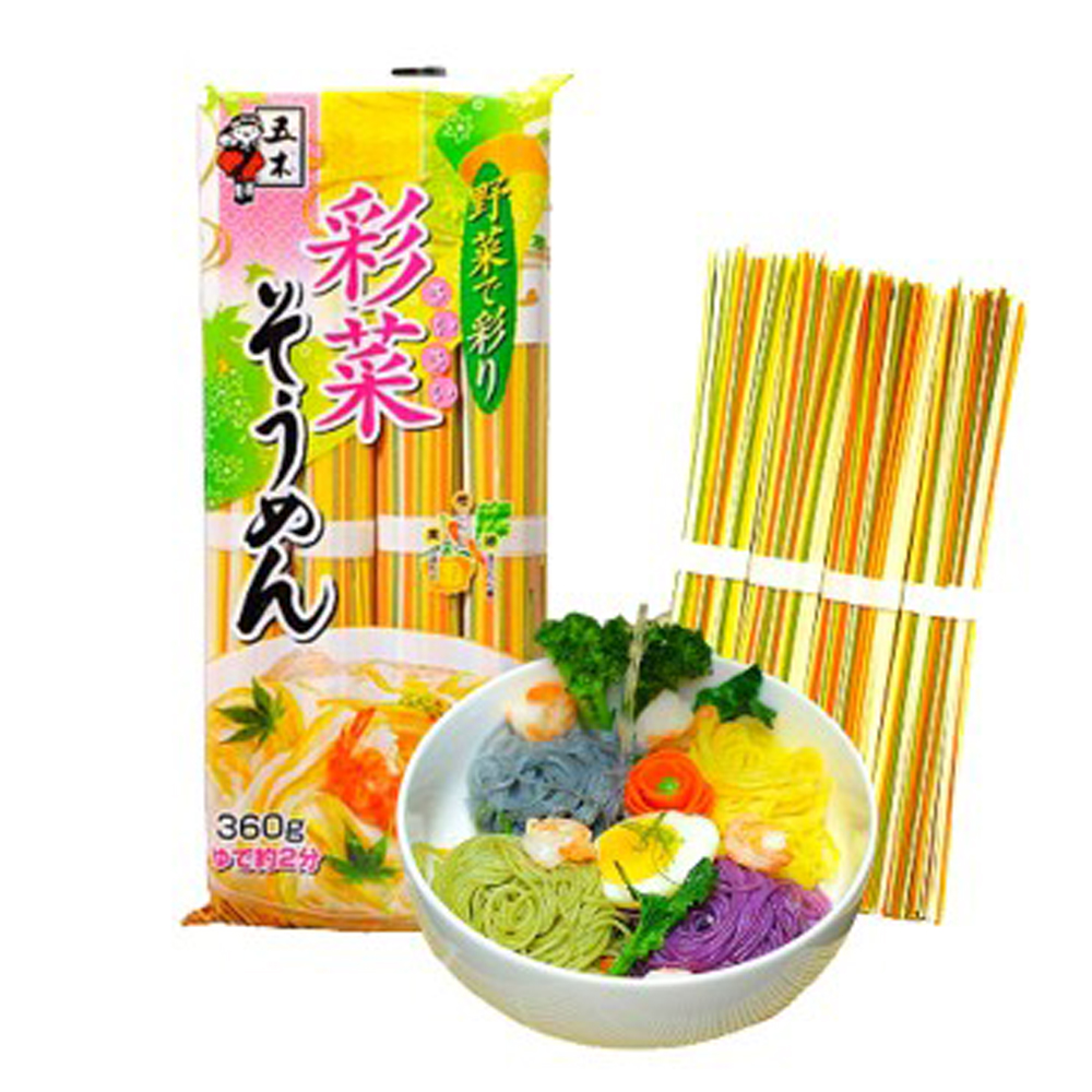 Mì Somen rau củ ngũ sắc 320g