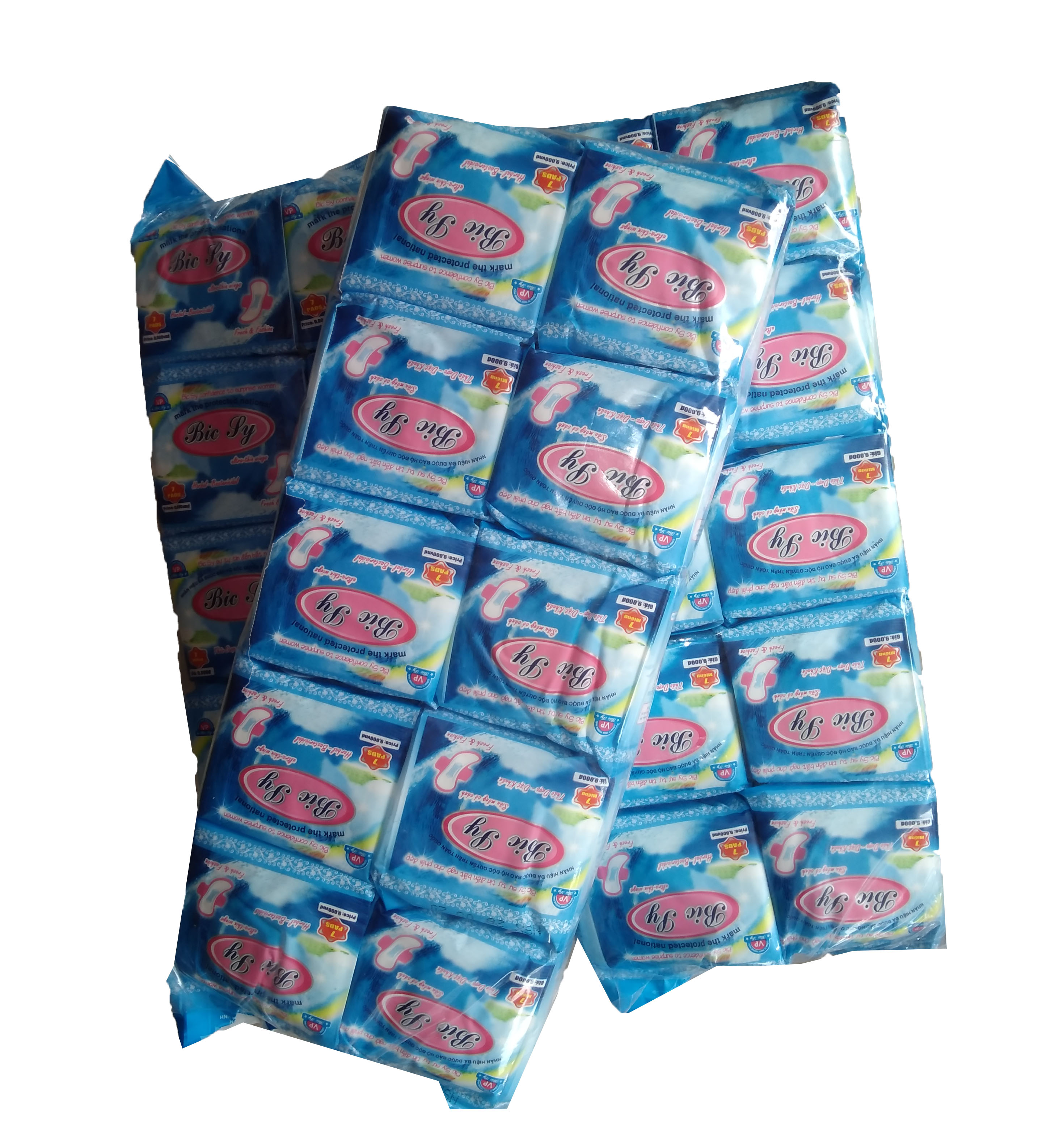 Combo 10 gói bvs bic ly mỏng cánh siêu thấm hút