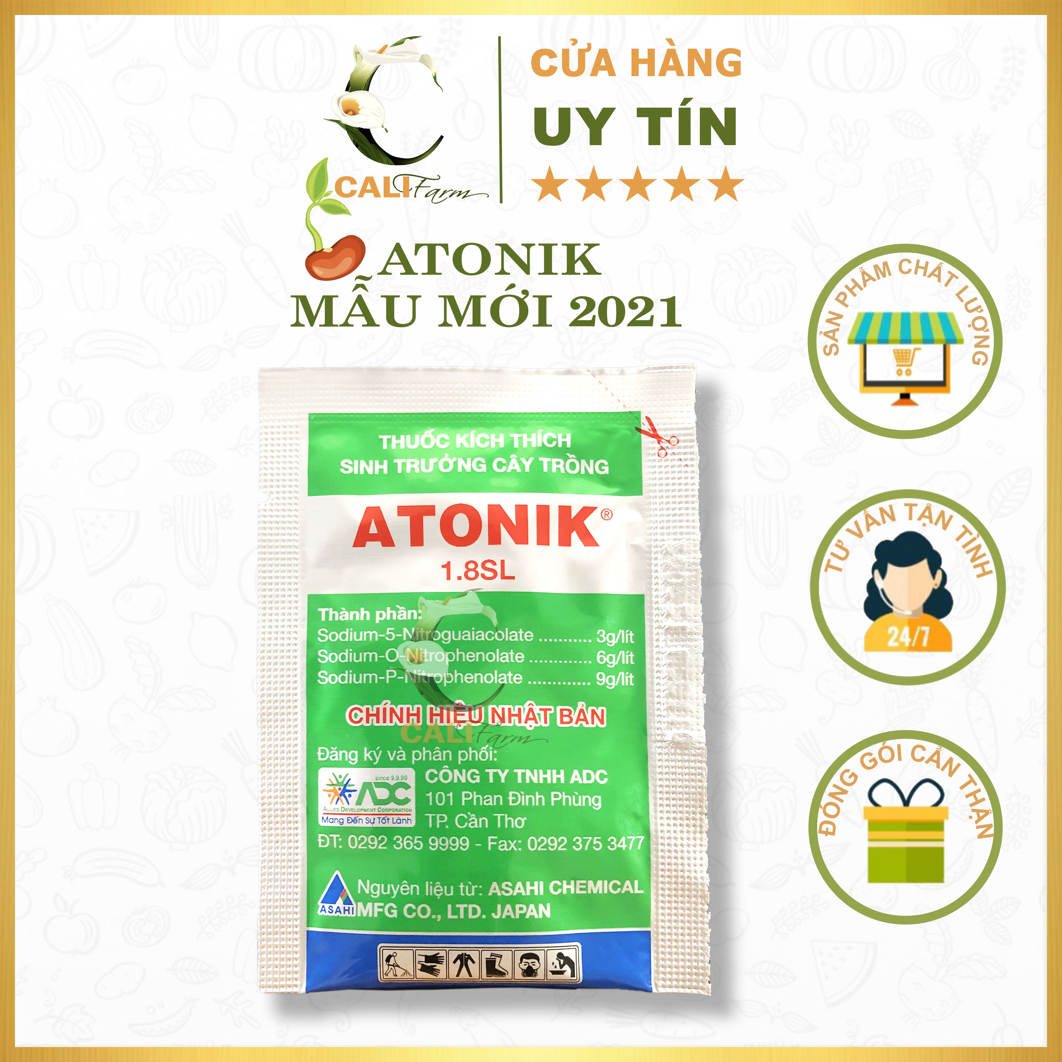 Kích thích sinh trưởng Atonik 1.8SL 10ml