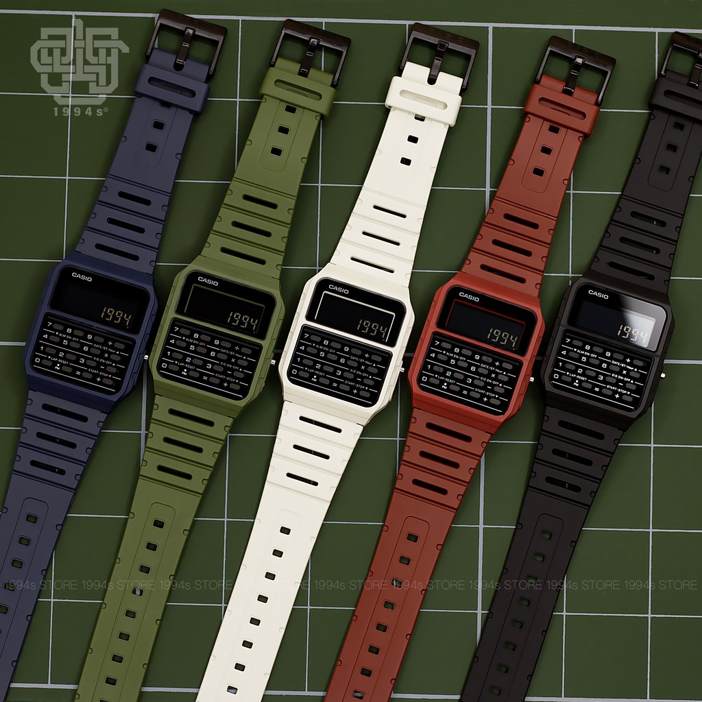 Đồng hồ nam/nữ CASIO CA-53WF Series, chức năng máy tính, hàng chính hãng