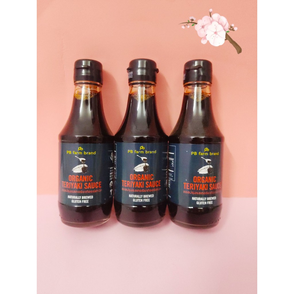 Nước sốt hữu cơ Teriyaki - PB Farm - 200ml