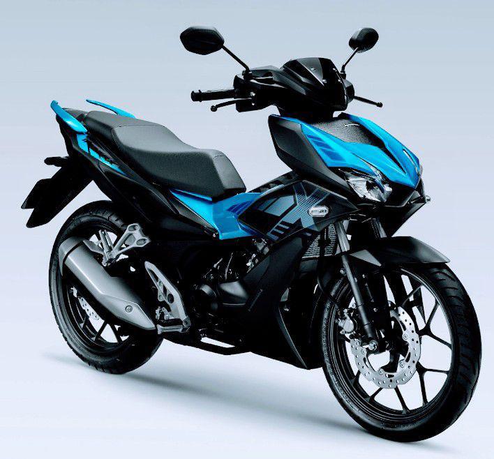 Tem trùm xe máy WINNER X Zin xanh đen - làm tem dán xe máy WINNER X theo yêu cầu - Tem trùm xe máy WINNER X rẻ và đẹp