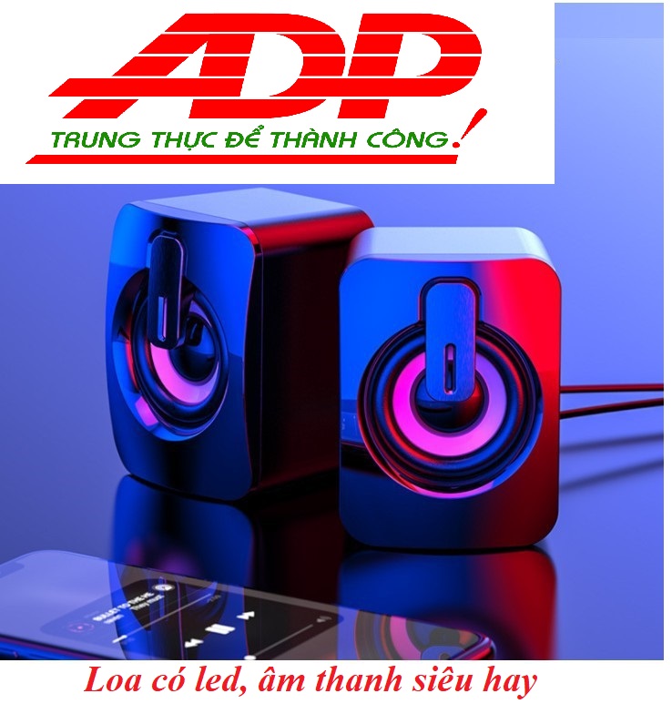 Loa Dùng Cho máy tính, Laptop, Loa mini Cắm Nguồn USB Siêu Tiện Lợi,Nhỏ Gọn, Âm Thanh Hay,Giá rẻ. Loa Có LED A2 / 101 / 950 / Loa âm thanh to, siêu hay ( Bảo hành dài - lỗi 1 đổi 1)