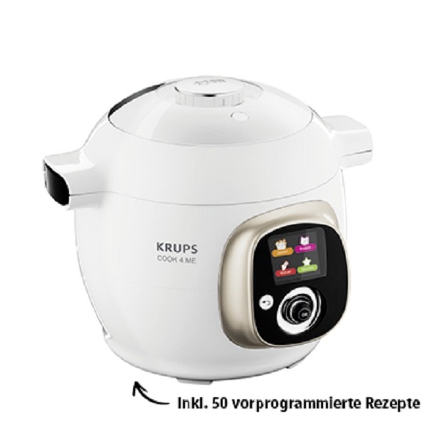 Nồi đa năng krups cook4me hấp , hầm, chiên, luộc đủ kiểu + nấu cơm nhanh ngon + làm bánh không cần lò nướng - hàng nhập đức