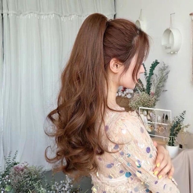Tóc giả nữ ❤️FREESHIP❤️ Tóc ngoạm xoăn 04