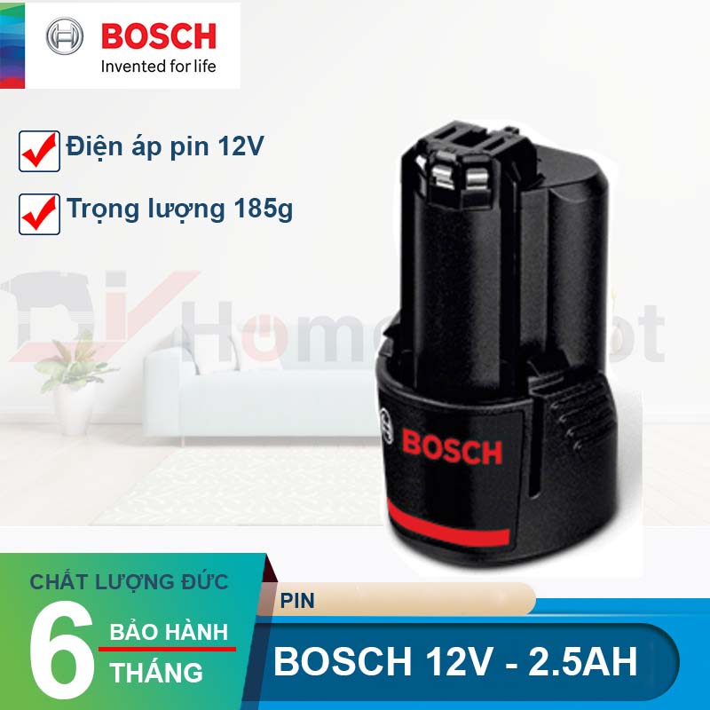 Pin dự phòng 12v/4.0ah bosch 1600a00f71