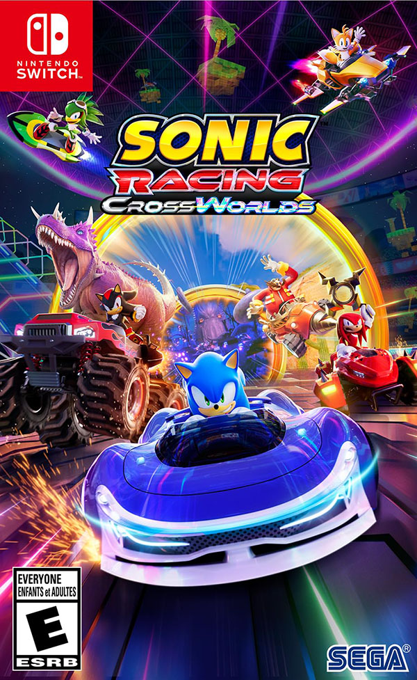 [US] Sonic Racing CrossWorlds Nintendo Switch - Băng game Switch hệ US