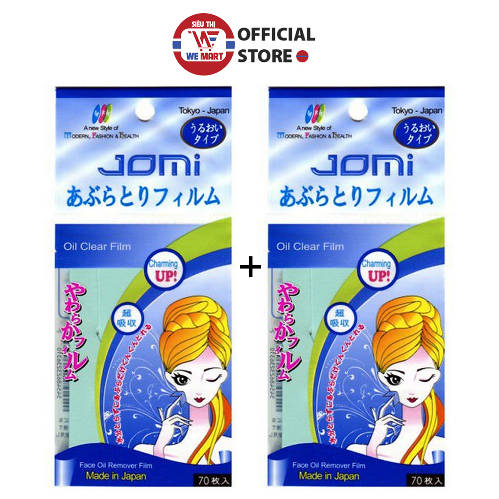 Combo 2 Phim siêu thấm dầu Jomi thấm hút dầu, ngừa bụi bẩn gói 70 tờ
