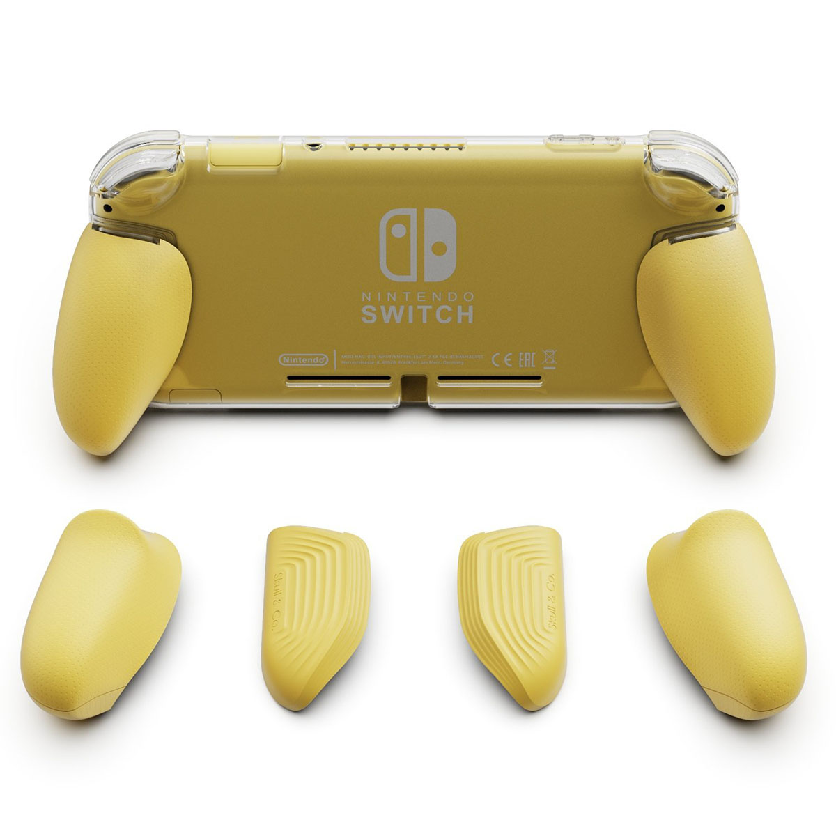 Bộ GripCase Skull & Co, kính cường lực cho Nintendo Switch Lite (đây là phụ kiện, không phải máy chơi game)