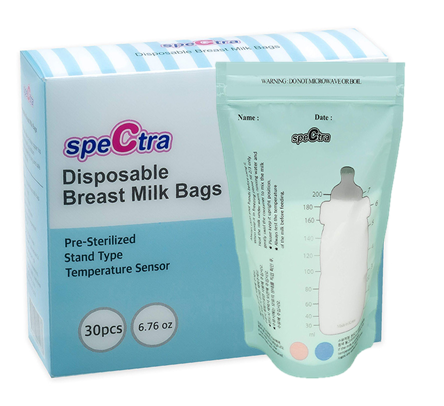 Túi trữ sữa spectra cảm ứng nhiệt hàn quốc 200ml