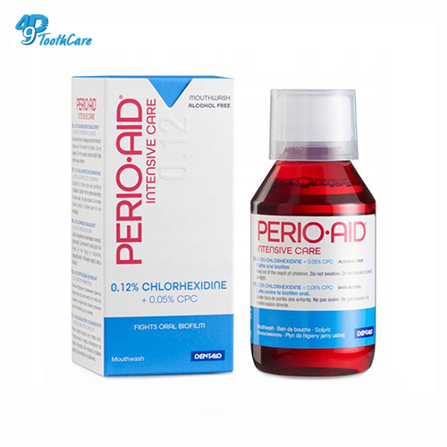 HCMNước súc miệng có Chlohexidine 0.12% Perio-Aid Intensive chai 150ml