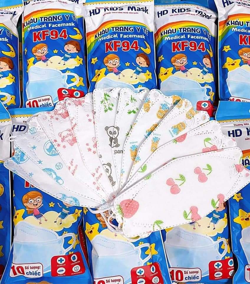Khẩu trang trẻ em kf 94 hd mask