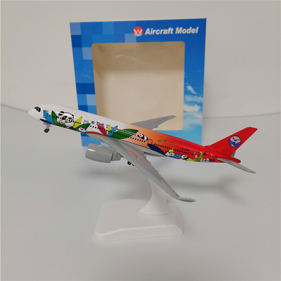 Mô hình máy bay Siachua a350 20cm có bánh xe