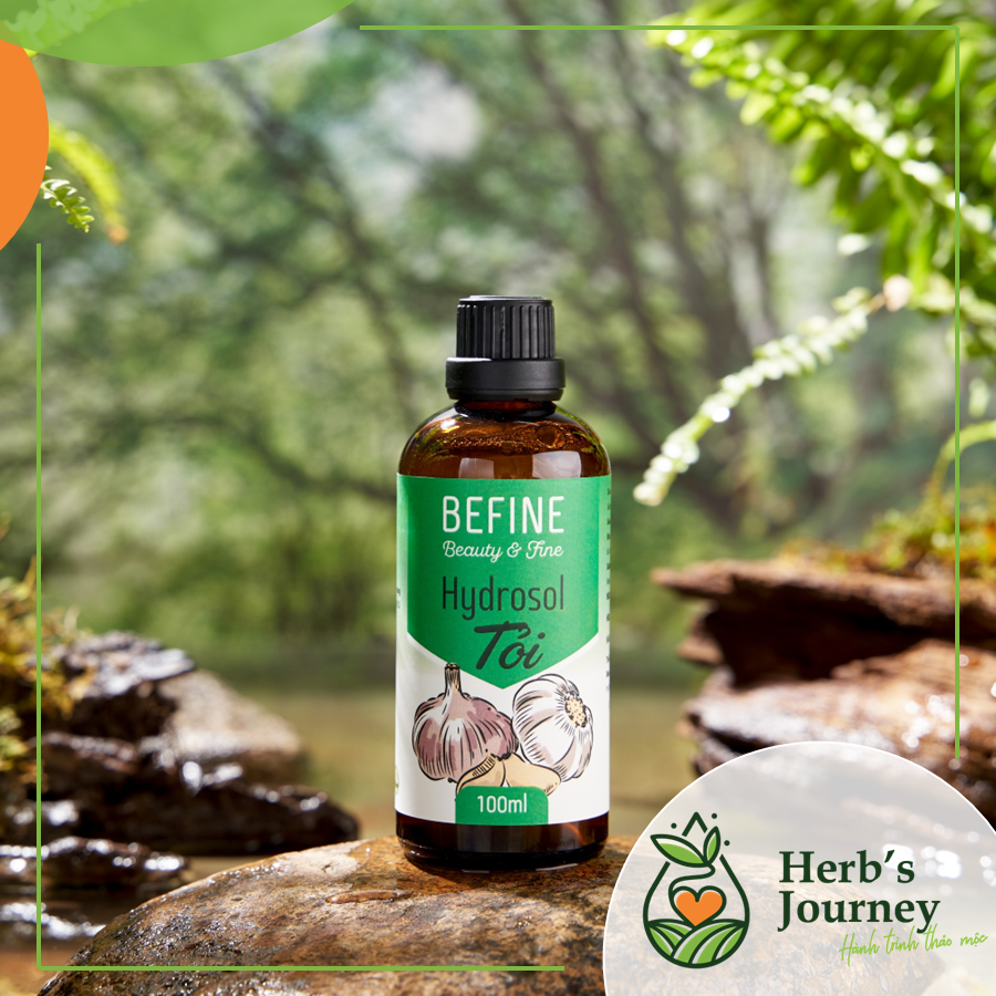 Hydrosol Tỏi Befine - Nước cất tỏi tươi thành phần chứa tinh dầu tỏi - Tăng sức đề kháng và tiêu hóa - CTCP Befine