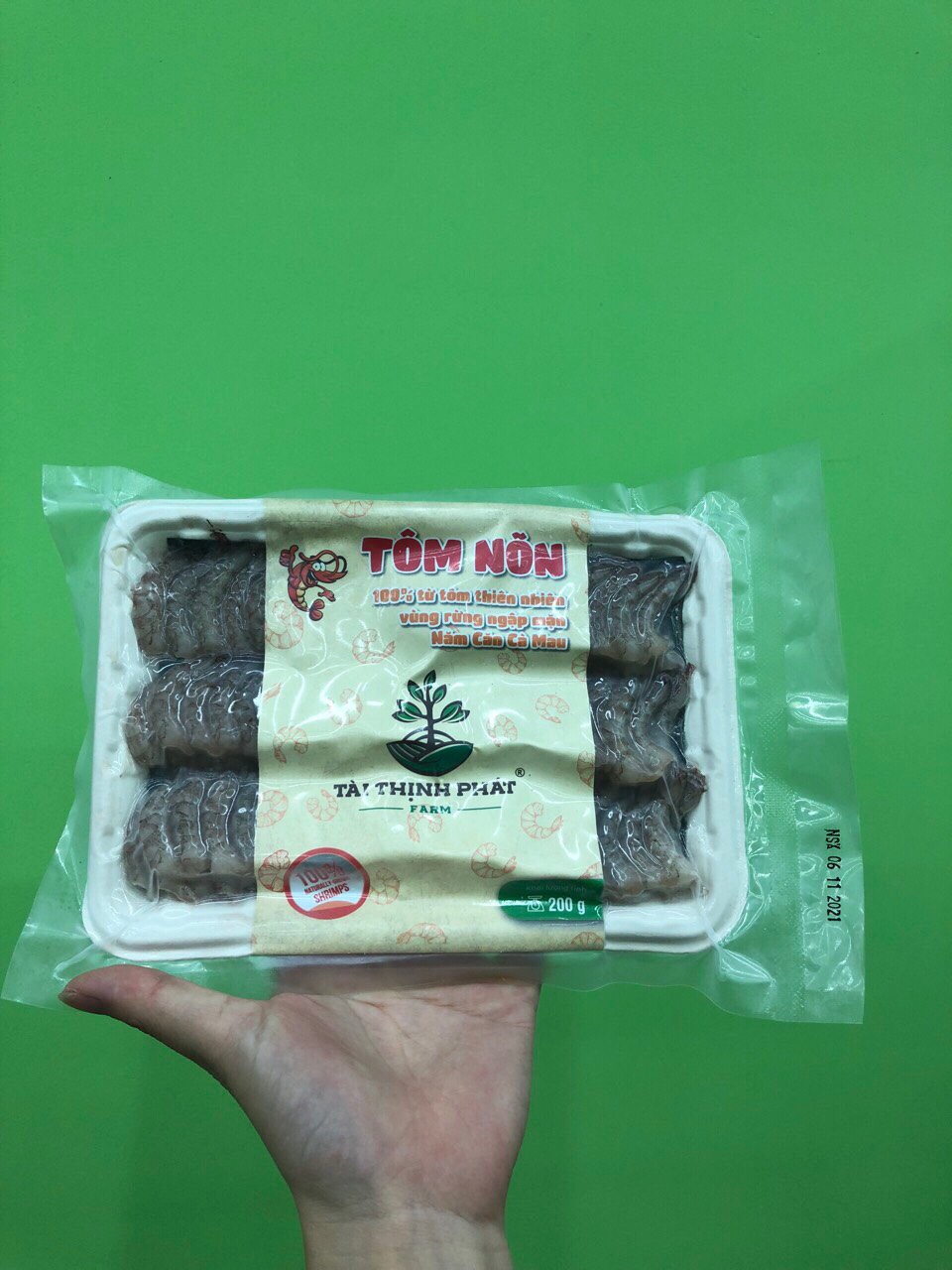 Tôm nõn cà mau 200g