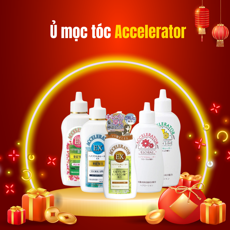 Ủ Tóc Accelerator k.í.ch th.í.ch mọc tóc hương chanh