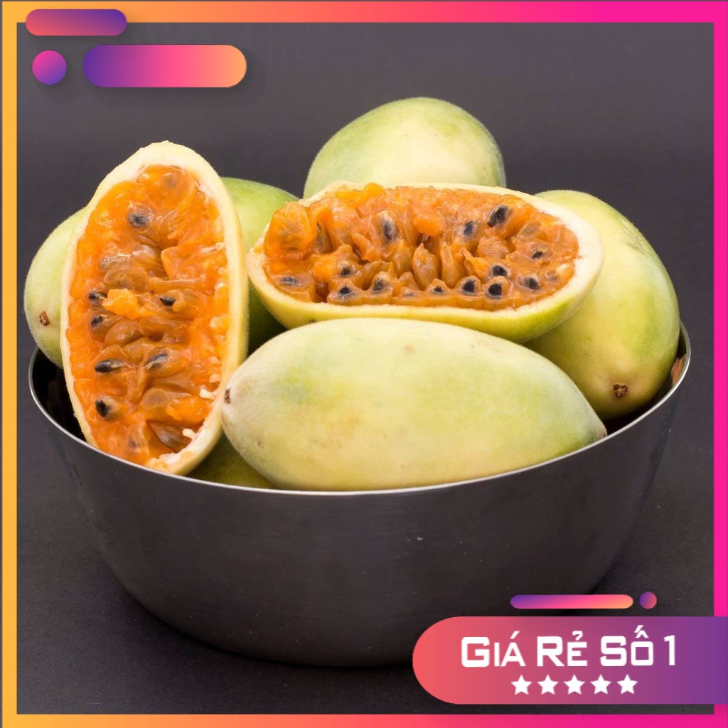 05 hạt - Hạt giống chanh dây chuối F1 nhập khẩu Mỹ