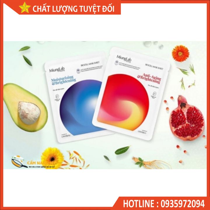Mặt nạ miung lab lány beau phiên bản mới 2020 20gr