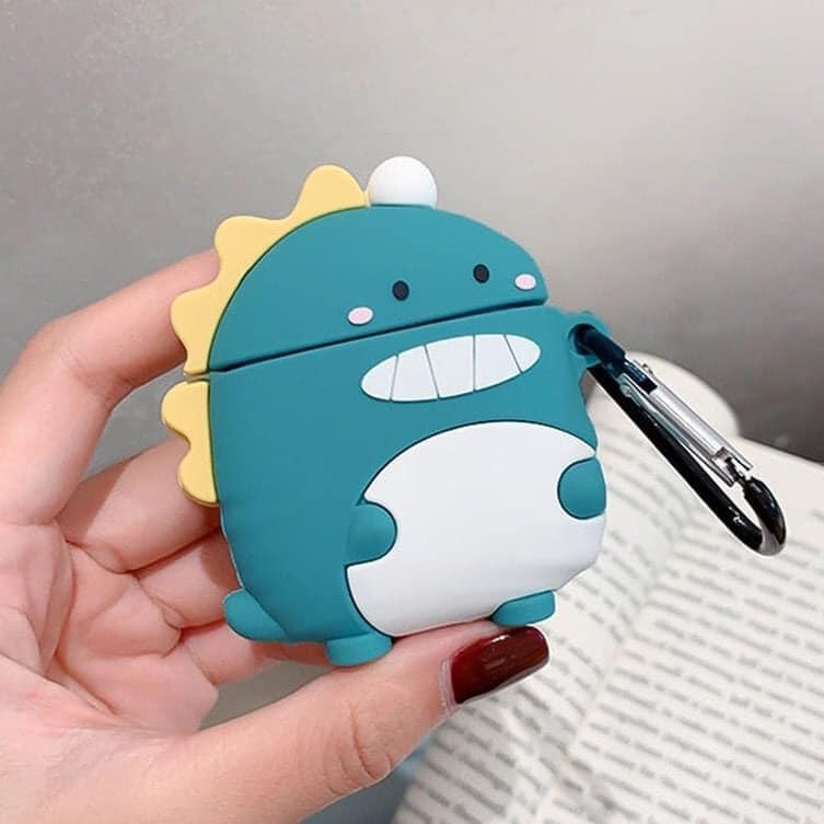 Case airpod khủng long xanh - dala store case