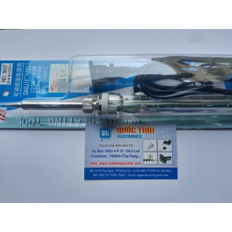 Mỏ hàn chỉnh nhiệt no 907 loại 1