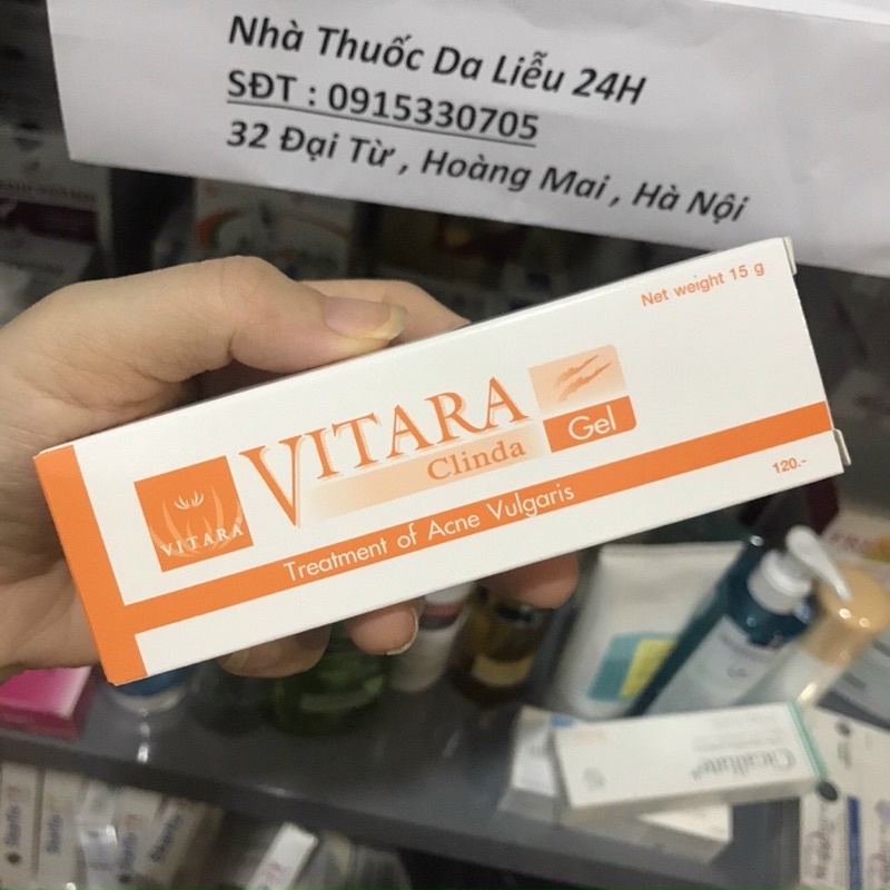 Vitara gel bôi giảm mụn dưỡng da