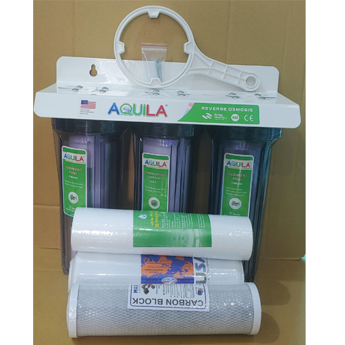 [HCM]Bộ lọc nước sinh hoạt 3 cấp AQUILA 30C3 10 INCH