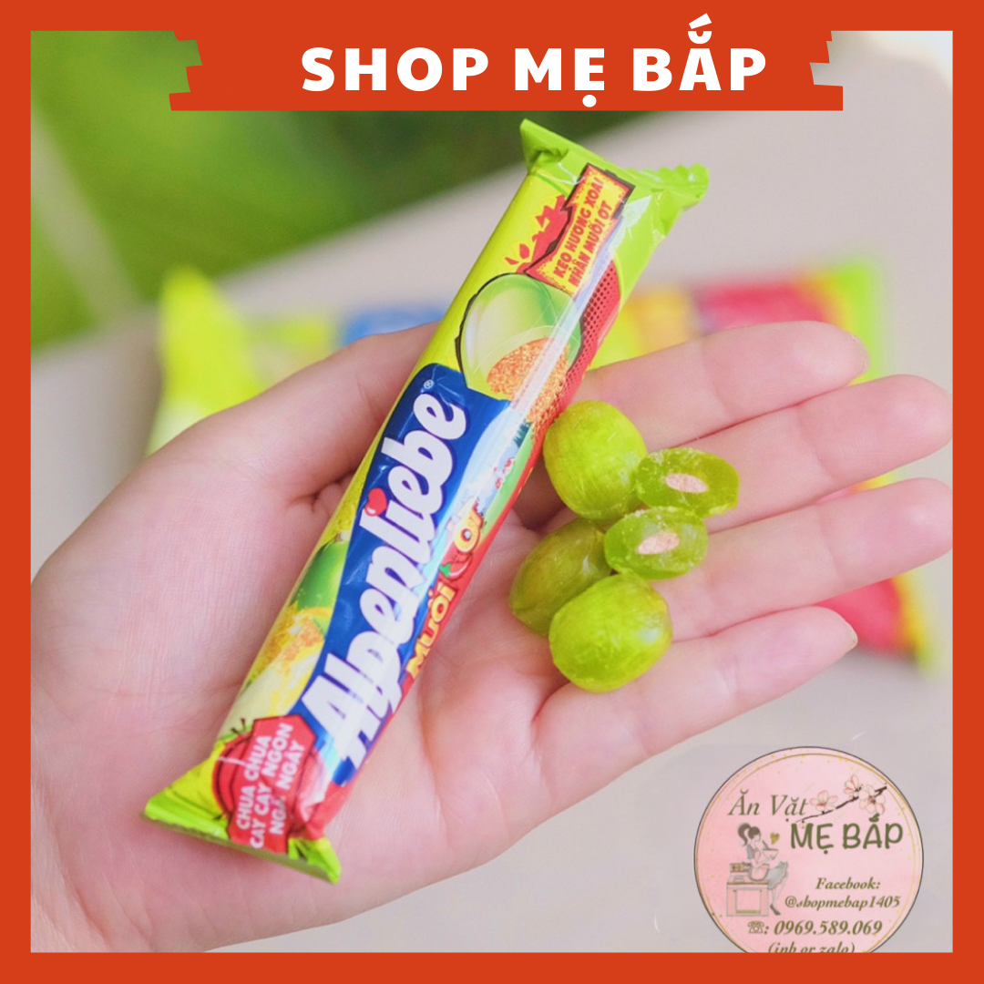 Kẹo Xoài Muối Ớt Alpenlibe - Dạng thỏi và Bịch 120g - Vị Ngon Khó Cưỡng - Shop Mẹ Bắp