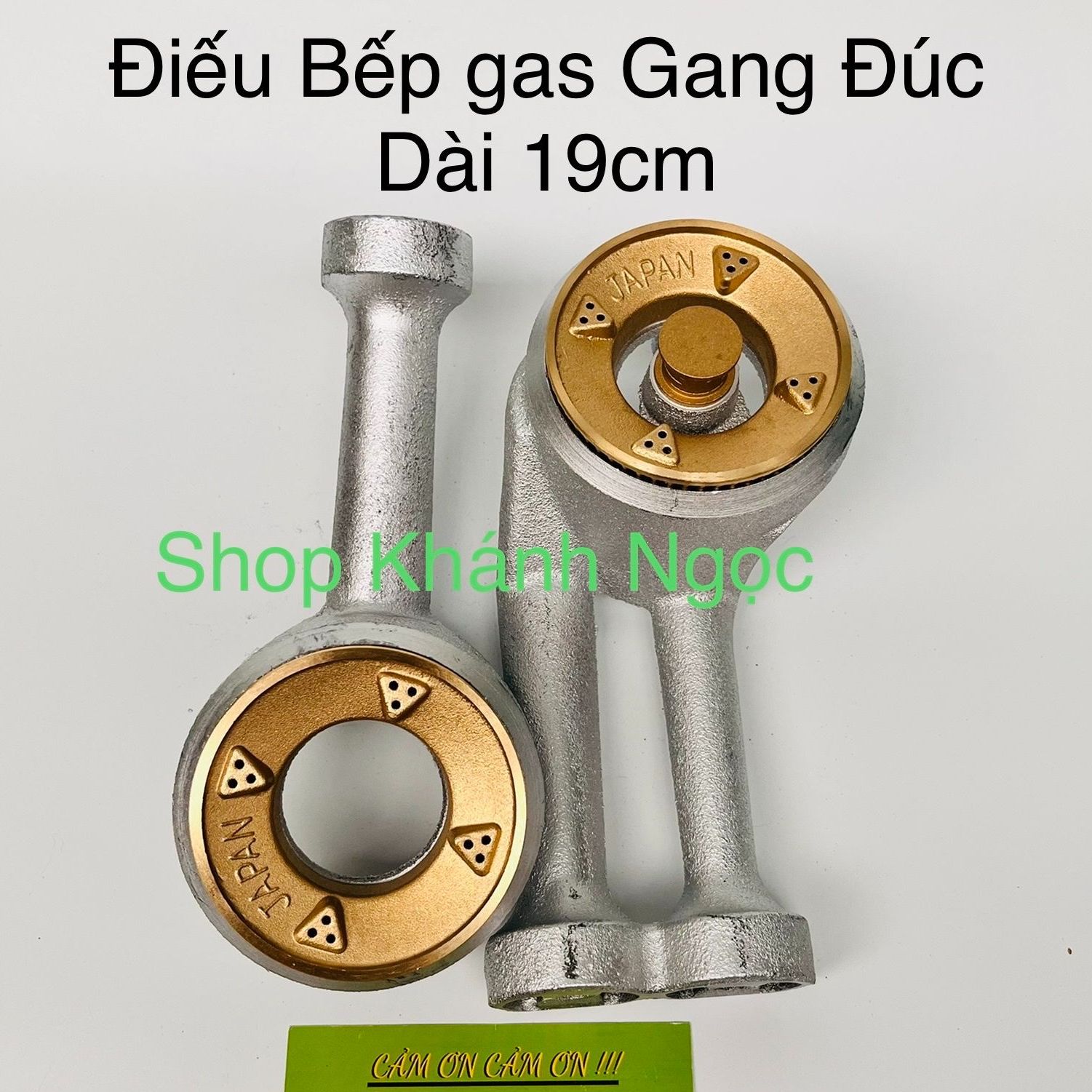 Điếu bếp gas - Đầu đốt Sen đồng chia lửa bếp ga - Dài 19cm -Lắp các loại bếp ga đơn + đôi - lắp bếp gas phổ thông dụng - Điện Gia Dụng Hưng Thịnh