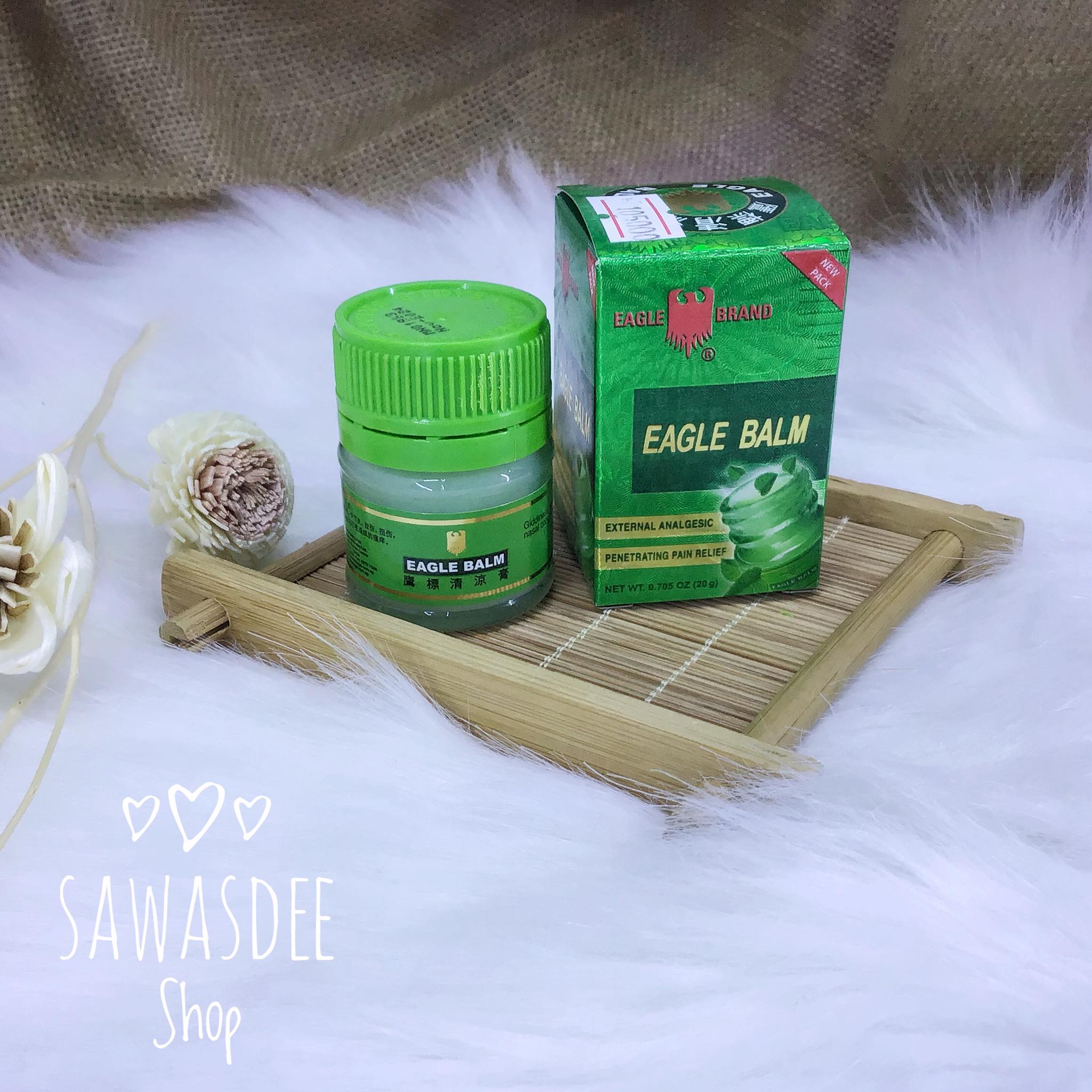 [HCM]DẦU CÙ LÀ XANH CON Ó 20G - XUẤT XỨ SINGAPORE